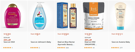 Amazon Beauty & Grooming Products