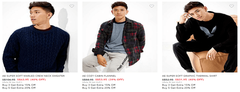 Get Men Tops From American Eagle