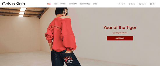 Calvin Klein Official Website