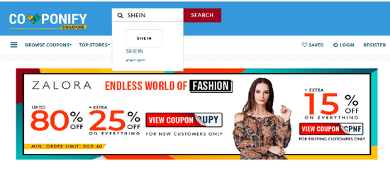 Search SHEIN