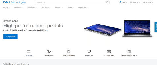 Dell Official Website