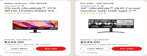 LG Monitor/PC