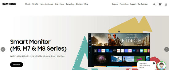 Samsung Official Website