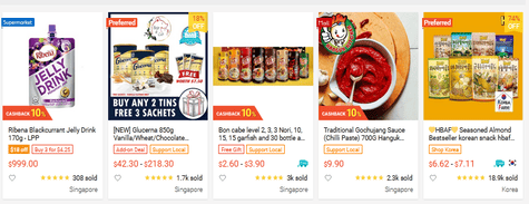 Shopee Food & Beverages