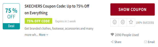 Promo Skechers Code