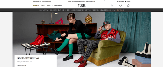 YOOX Official Website